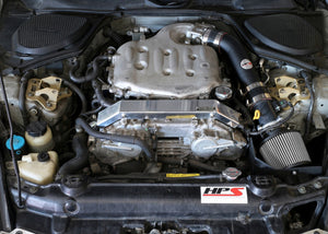 HPS Performance Black Shortram Air Intake Kit 2003-2006 Nissan 350Z 3.5L Includes Heat Shield