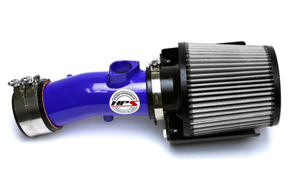 HPS Performance Air Intake Kit with Heat Shield Blue 827-531BL
