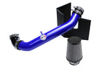HPS Performance Air Intake Kit with Heat Shield Blue 827-537BL