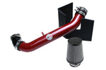 HPS Performance Air Intake Kit with Heat Shield Red 827-537R