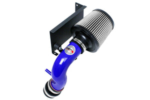 HPS Performance Air Intake Kit with Heat Shield Blue 827-544BL