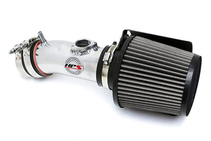HPS Performance Air Intake Kit with Heat Shield Polished 827-547P