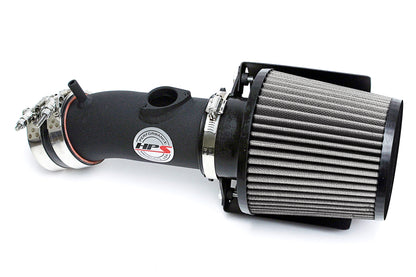 HPS Performance Air Intake Kit with Heat Shield Black 827-547WB
