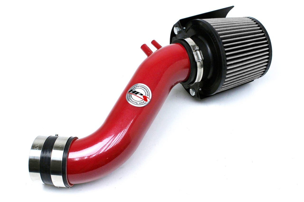 HPS Performance Air Intake Kit with Heat Shield Red 827-549R