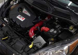 HPS Performance Air Intake Kit with Heat Shield, Red, 827-553R