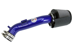 HPS Performance Air Intake Kit with Heat Shield Blue 827-555BL