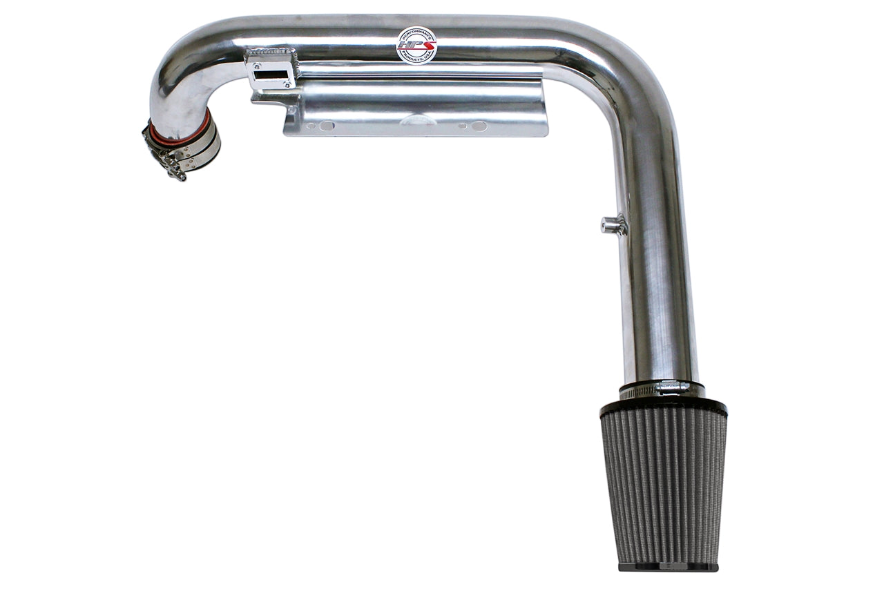 HPS Performance Air Intake Kit with Heat Shield Polished 827-564P