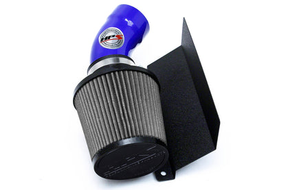 HPS Performance Air Intake Kit with Heat Shield Blue 827-574BL