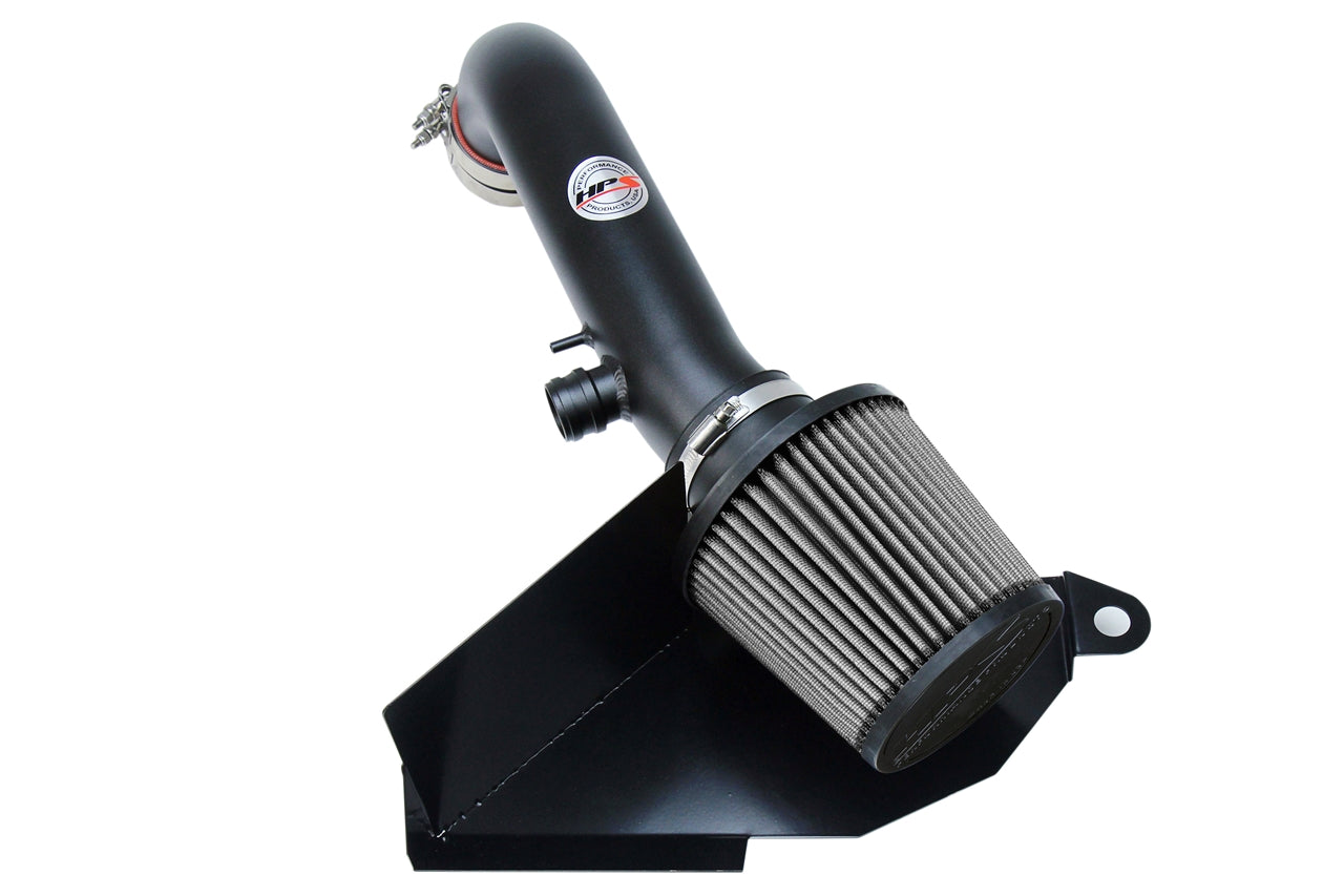 HPS Performance Air Intake Kit with Heat Shield Black 827-577WB