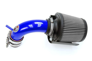 HPS Performance Air Intake Kit with Heat Shield Blue 827-580BL