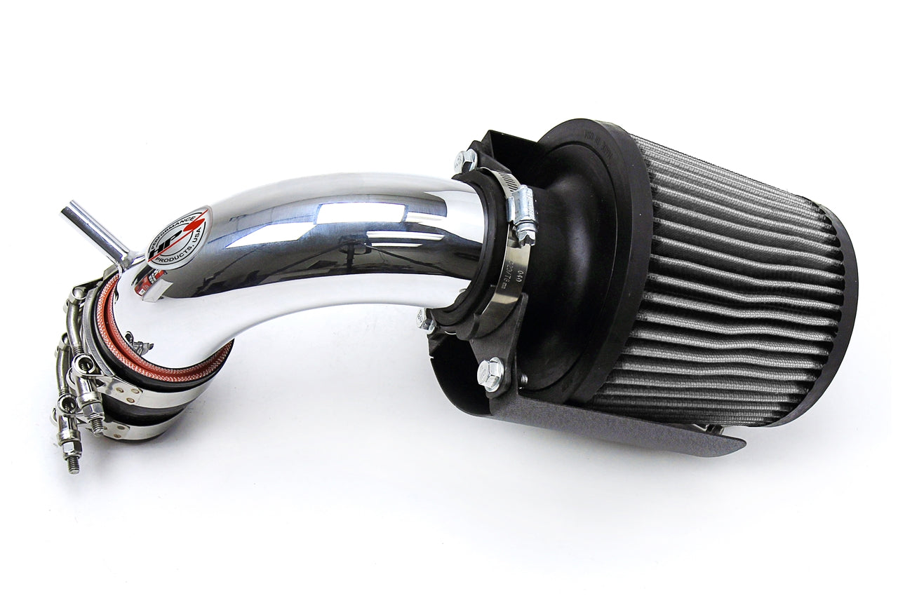 HPS Performance Air Intake Kit with Heat Shield Polished 827-580P