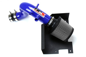 HPS Performance Air Intake Kit with Heat Shield Blue 827-587BL