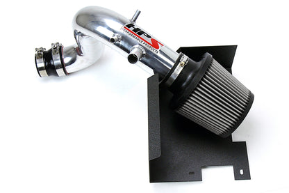 HPS Performance Air Intake Kit with Heat Shield Polished 827-587P