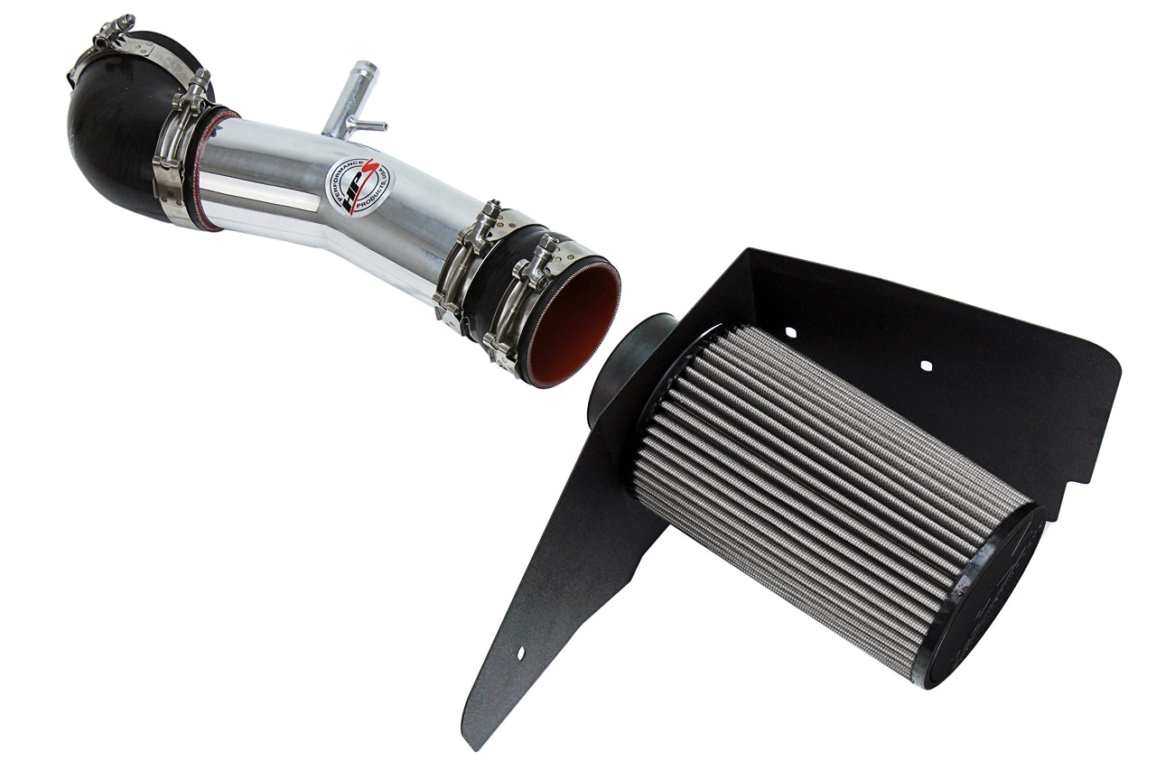 HPS Performance Air Intake Kit with Heat Shield Polished 827-596P