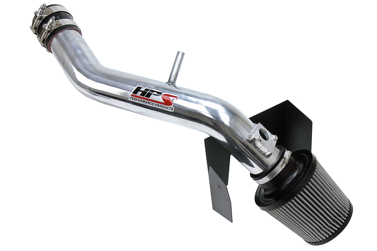 HPS Performance Air Intake Kit with Heat Shield Polished 827-597P