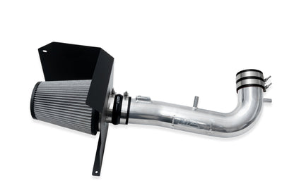 HPS Performance Air Intake Kit with Heat Shield Polished 827-603P