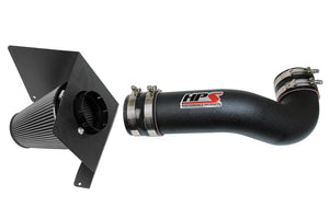 HPS Performance Air Intake Kit with Heat Shield Black 827-622WB