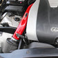 HPS Performance Air Intake Kit with Heat Shield, Red, 827-623R