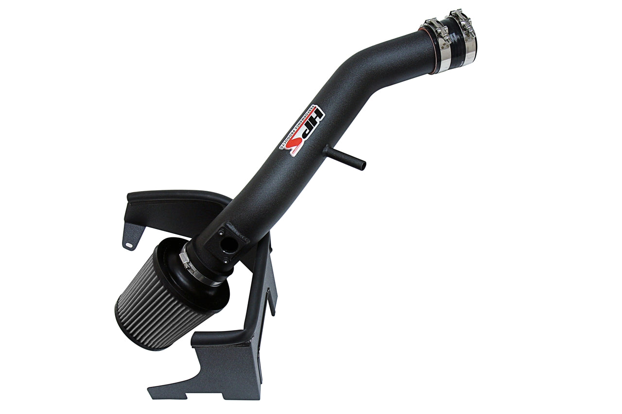 HPS Performance Air Intake Kit with Heat Shield Black 827-623WB