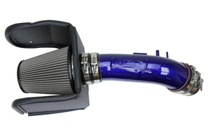 HPS Performance Air Intake Kit with Heat Shield Blue 827-635BL