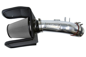HPS Performance Air Intake Kit with Heat Shield Polished 827-635P