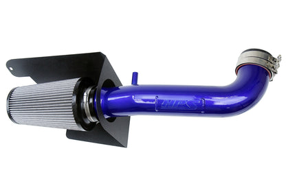 HPS Performance Air Intake Kit with Heat Shield Blue 827-664BL