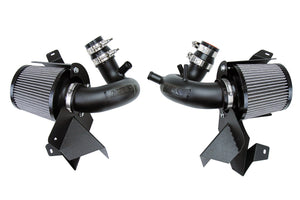 HPS Performance Air Intake Kit with Heat Shield Black 827-672WB