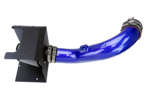 HPS Performance Air Intake Kit with Heat Shield Blue 827-674BL