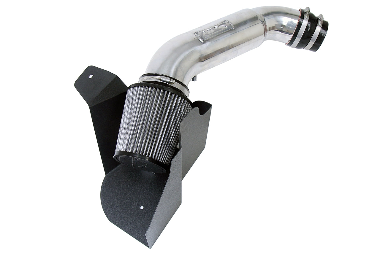 HPS Performance Air Intake Kit with Heat Shield Polished 827-676P