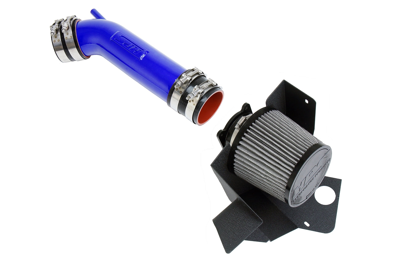 HPS Performance Air Intake Kit with Heat Shield Blue 827-679BL