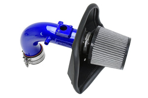 HPS Performance Air Intake Kit with Heat Shield Blue 827-687BL