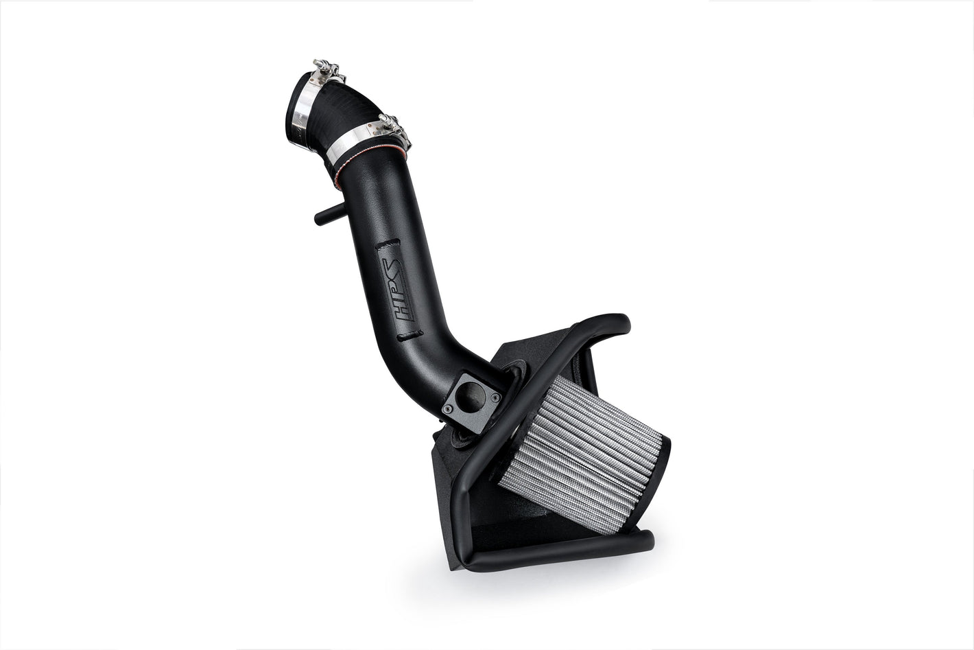 HPS Performance Air Intake Kit with Heat Shield Black 827-692WB