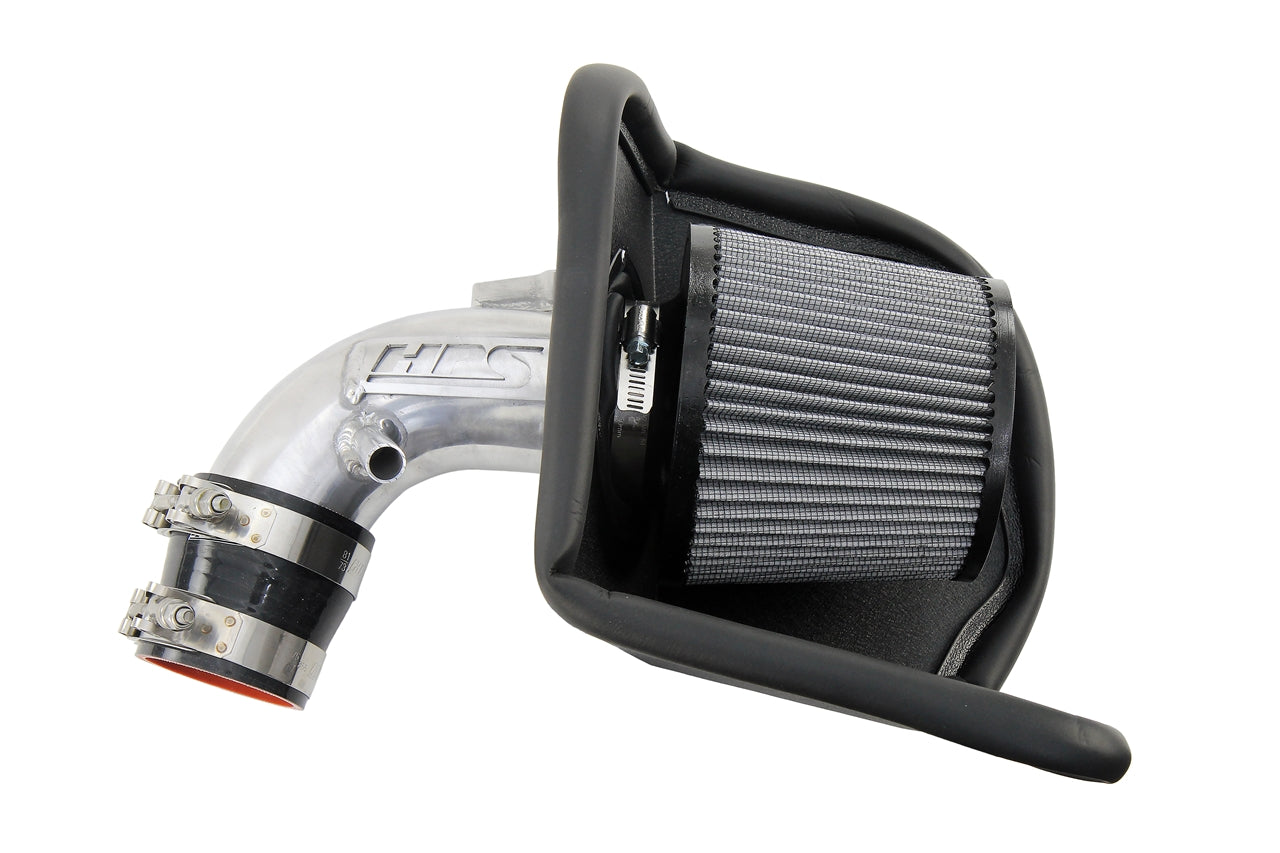 HPS Performance Air Intake Kit with Heat Shield Polished 827-700P