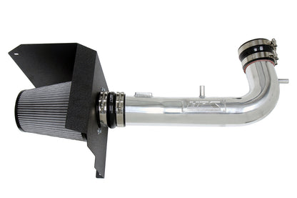 HPS Performance Air Intake Kit with Heat Shield Polished 827-707P