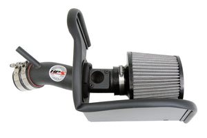 HPS Performance Air Intake Kit with Heat Shield Black 827-708WB