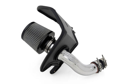 HPS Performance Air Intake Kit with Heat Shield Polished 827-709P
