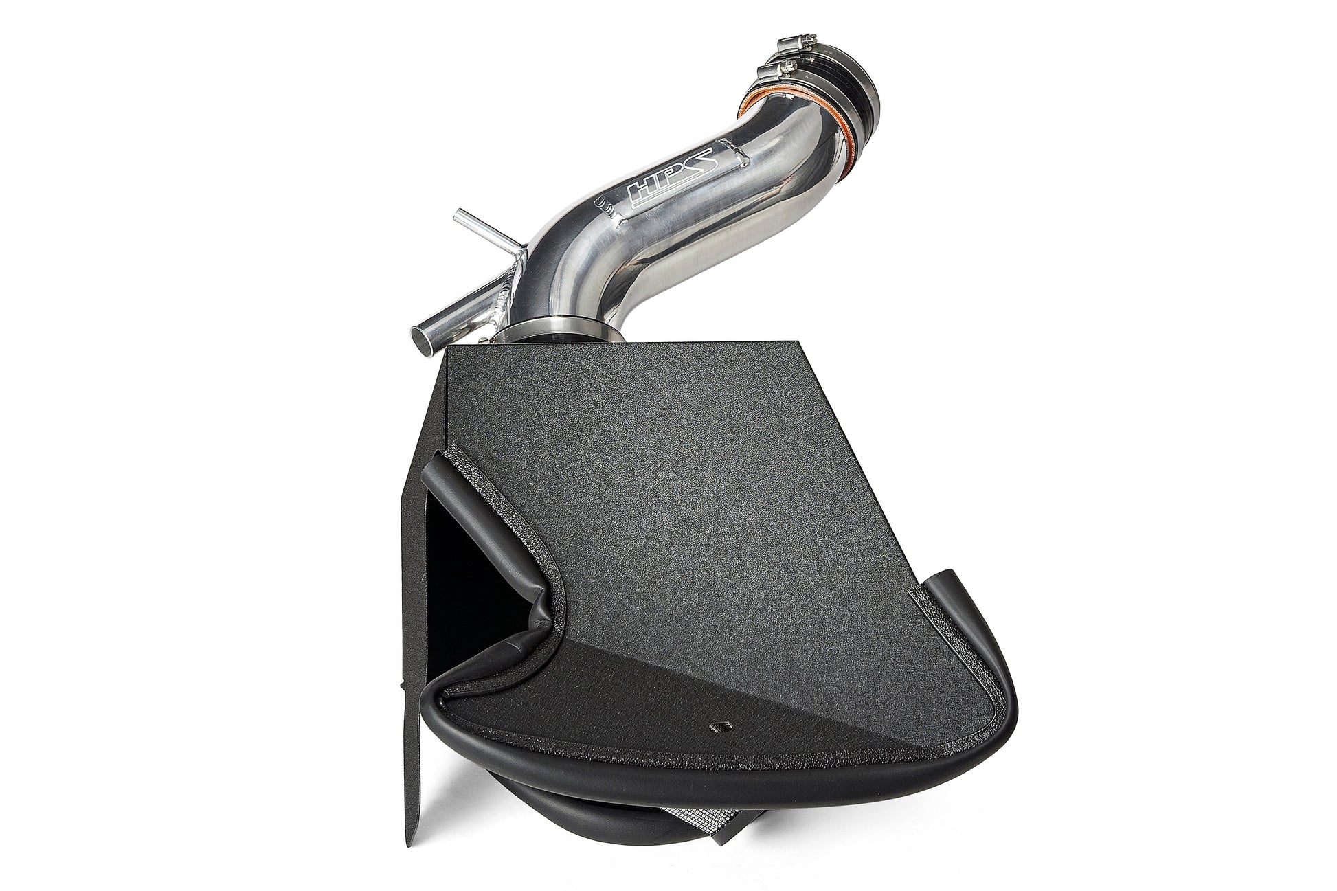 HPS Performance Air Intake Kit with Heat Shield Polished 827-712P