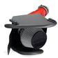 HPS Performance Air Intake Kit with Heat Shield, Red, 827-712R