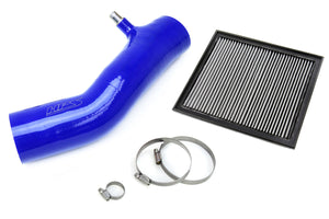 HPS Performance Silicone Air Intake Kit with Drop in Air Filter Blue 827-725BL