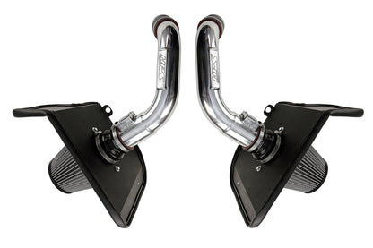 HPS Performance Air Intake Kit with Heat Shield Polished 827-726P