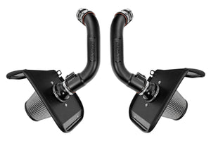 HPS Performance Air Intake Kit with Heat Shield Black 827-726WB