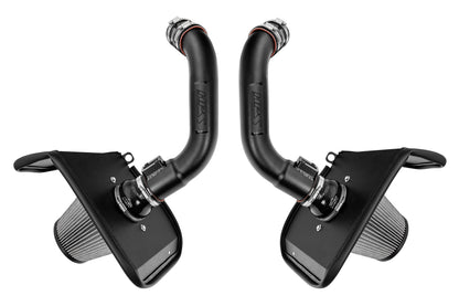 HPS Performance Air Intake Kit with Heat Shield Black 827-726WB
