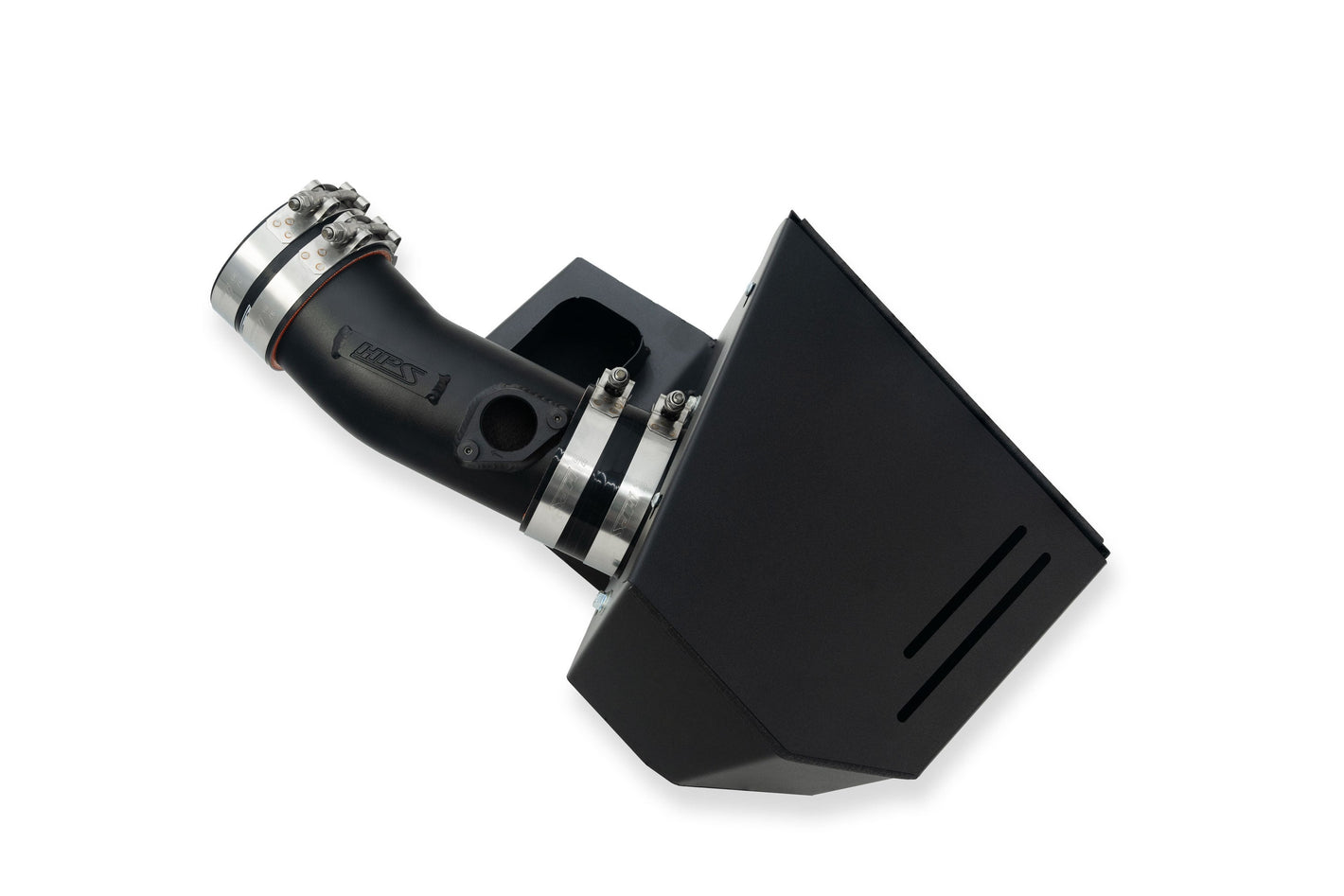 HPS Performance Air Intake Kit with Heat Shield Black 827-728WB