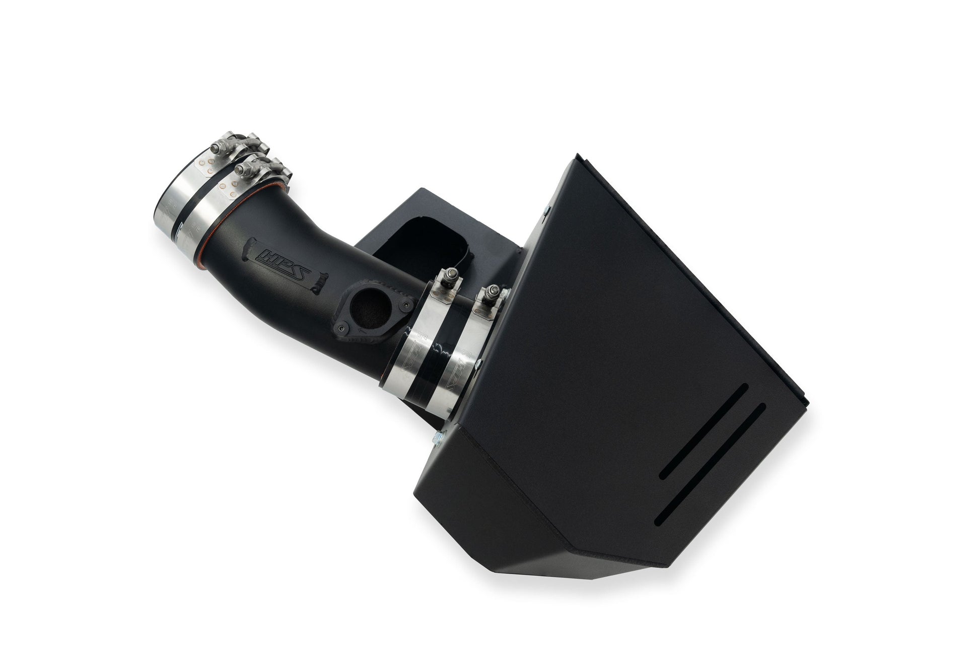 HPS Performance Air Intake Kit with Heat Shield Black 827-728WB
