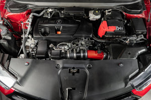 HPS Performance Air Intake Kit with Heat Shield, Red, 827-729R