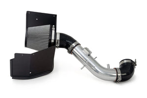 HPS Performance Air Intake Kit with Heat Shield Polished 827-730P