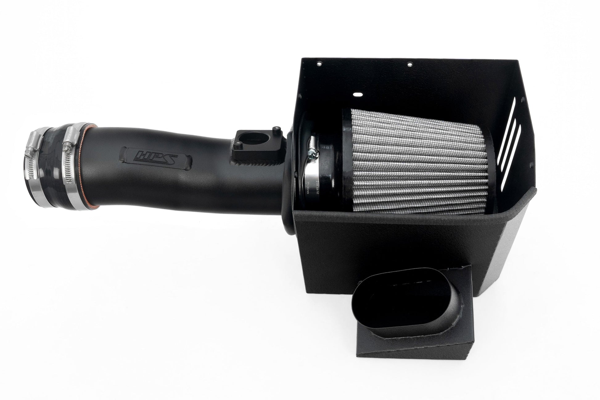 HPS Performance Air Intake Kit with Heat Shield Black 827-731WB