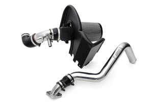 HPS Performance Air Intake Kit with Upper Hot Side Charge Pipe Polished 827-733P