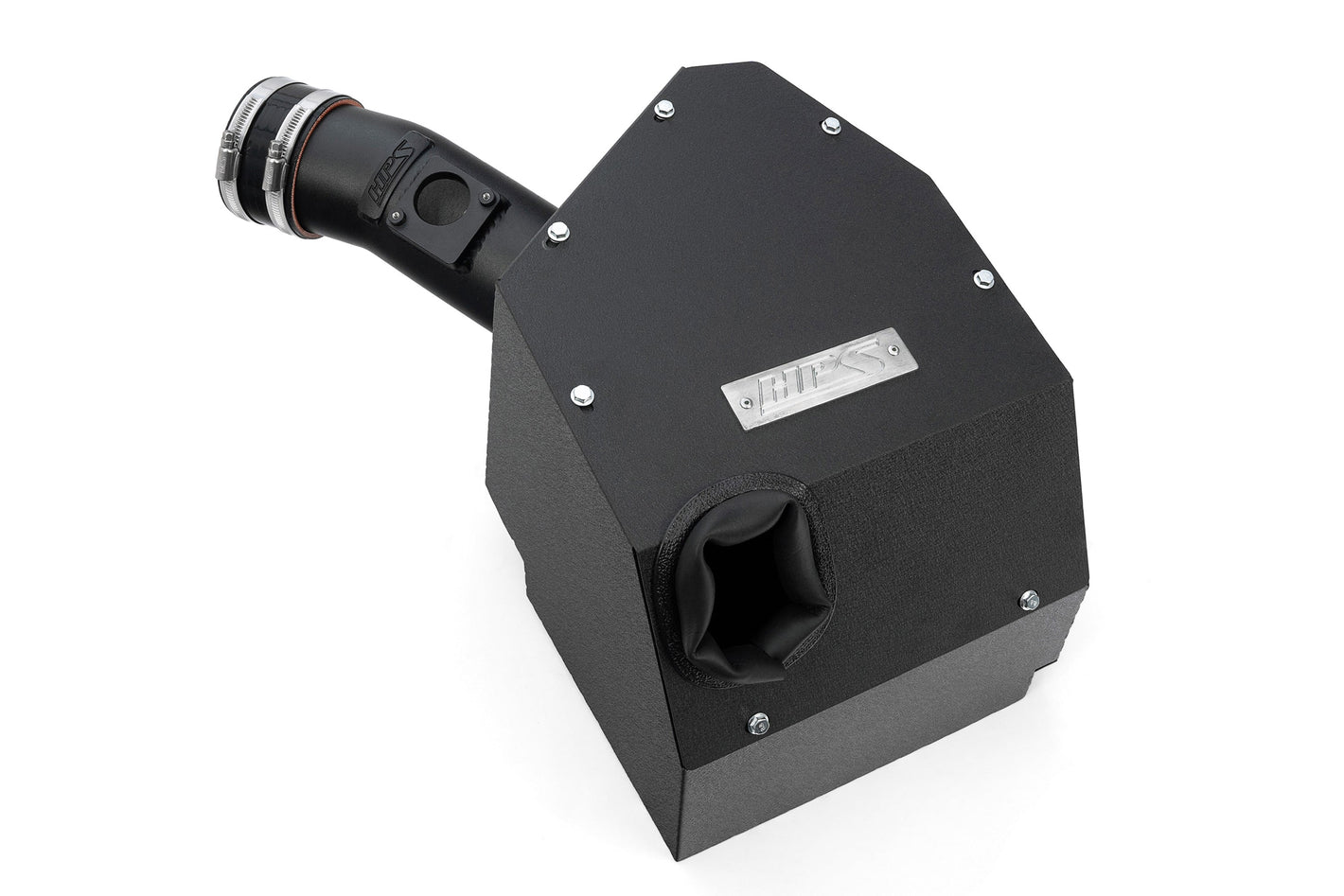 HPS Performance Air Intake Kit with Heat Shield Black 827-735WB