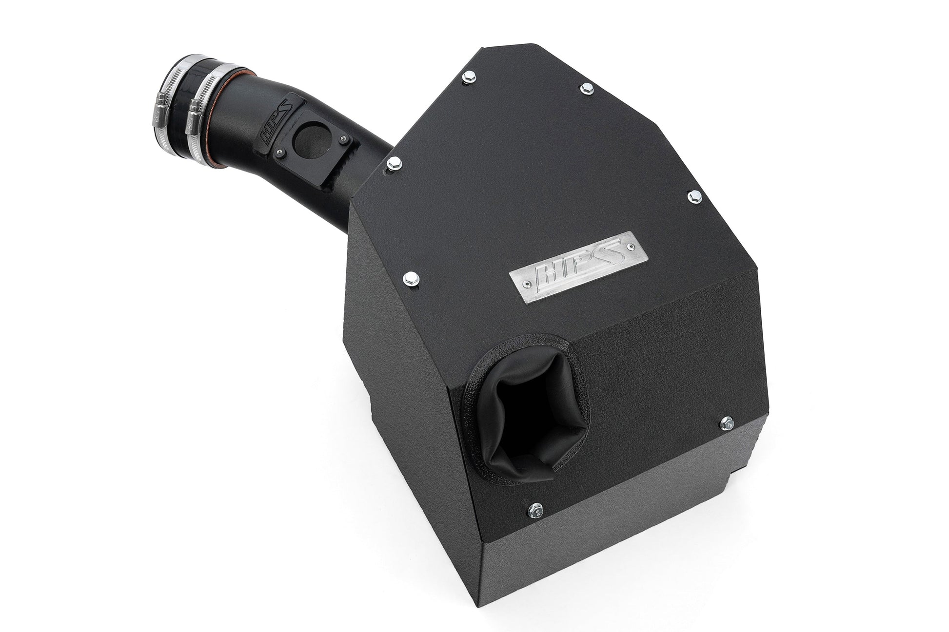 HPS Performance Air Intake Kit with Heat Shield Black 827-735WB